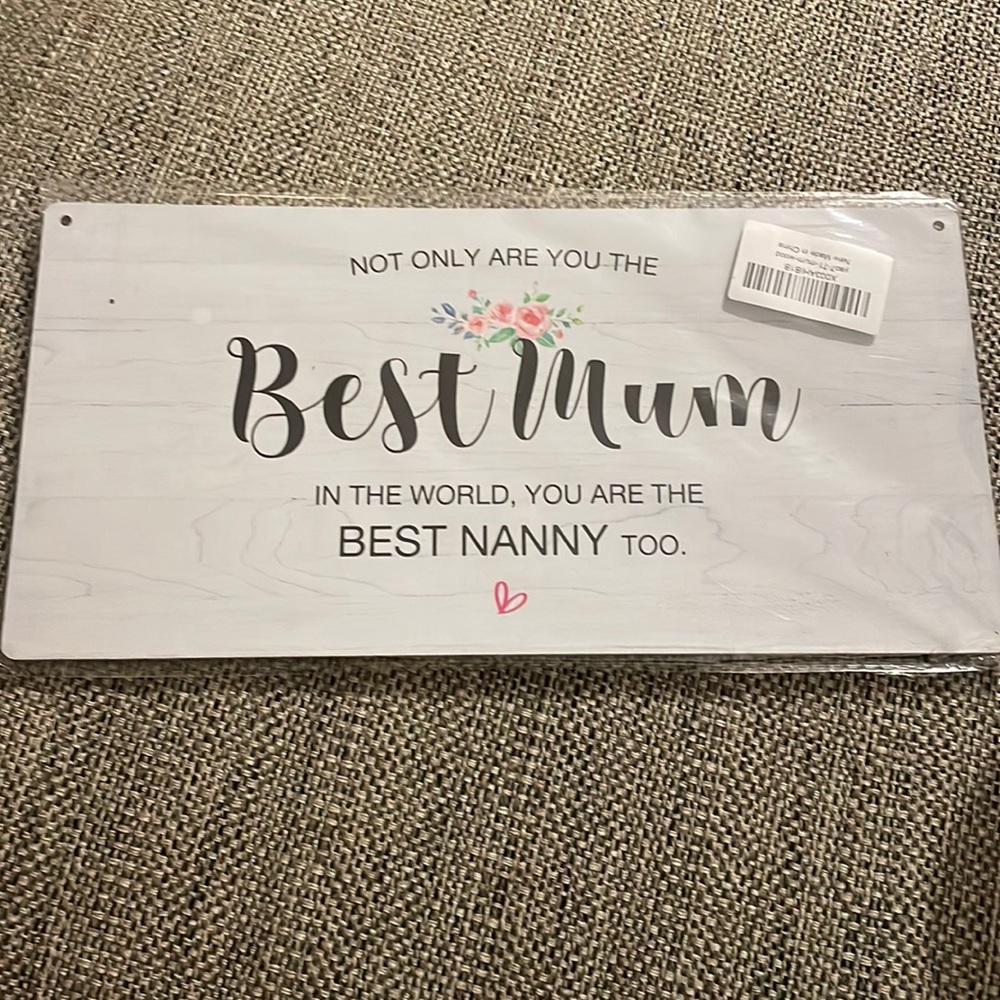 NWT SIGN